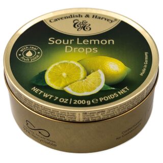 Cavendish & Harvey - Sour Lemon Drops 9 x 200g