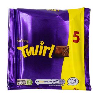 Cadbury Twirl - 20 x 5 Pack 107,5g