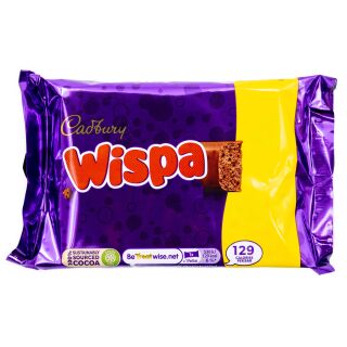 Cadbury Wispa Milk Chocolate Bar - 11 x 4 Pack 94,8g