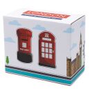 Ceramic Salt & Pepper Set - 6 x Post & Telephone Box