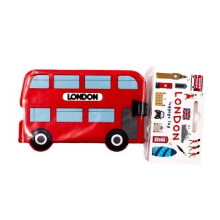 Luggage Bag Tag - 12 x London Bus