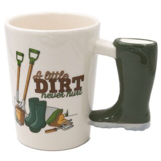 Ceramic Mug - 6 x Wellington Boot Handle