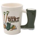 Ceramic Mug - 6 x Wellington Boot Handle