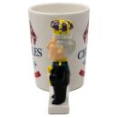 Ceramic Mug - 6 x King Charles III Handle