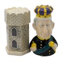 Ceramic Salt & Pepper Set - 6 x King Charles III