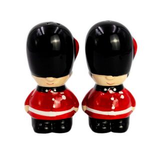 Ceramic Salt & Pepper Set - 6 x London Guard