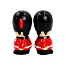 Ceramic Salt & Pepper Set - 6 x London Guard