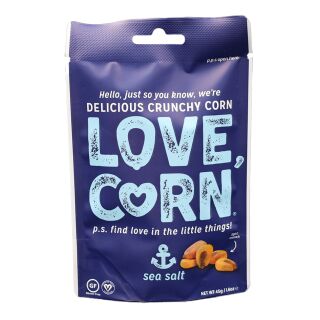 Love Corn - Sea Salt Crunchy Corn 10 x 45g
