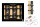 Harvey & Mason - 6 Large Deluxe Christmas Cracker  - Gold & Blue Stag