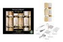 Harvey & Mason - 6 Mini Christmas Cracker - Cream...