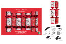 Harvey & Mason - 8 Premium Christmas Crackers - Red...