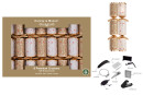 Harvey & Mason - 8 Premium Christmas Crackers - White...