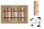 Harvey & Mason - 8 Premium Christmas Crackers - White & Gold - Foliage