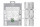Christmas Time - Make your Own Large Christmas Cracker - 6 Pack - Silver & White