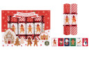 6 Mini Christmas Cracker -  Gingerbread