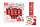 Christmas Time - 6 Family Game Crackers - Red - Festive Feast Frenzy