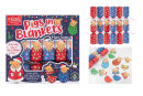 Christmas Time - 6 Family Game Crackers - Red & Blue...