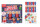 Christmas Time - 6 Family Game Crackers - Red & Blue - Pigs in Blankets