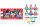Christmas Time - 6 Novelty Crackers - Red - Gonk