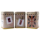 New English Teas - English Loose Tea Selection 3 x 25g - Vintage Post Card Tins