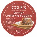 Coles Traditional Brandy Christmas Pudding 6 x 454g