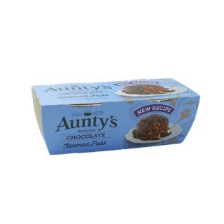 Auntys Steamed Puddings Chocolate 6 x 2 x 95g