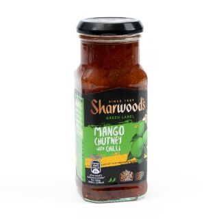 Sharwoods Mango Chutney & Kashmiri Chilli 6 x 360g