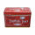 New English Teas - English Breakfast Tea 16 x 40 Tea Bags - Berry Red Traditional Vintage Tin