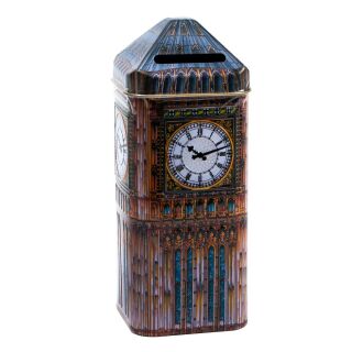 New English Teas - English Breakfast Tea 24 x 14 Tea Bags - Big Ben Tin
