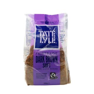 Tate & Lyle Fairtrade Dark Brown Soft Sugar 10 x 500g