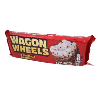 Wagon Wheels 6 Individually Wrapped 16 x 219g