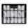 Harvey & Mason - 6 x 6 Large Exquisite Christmas Crackers - Silver Marble