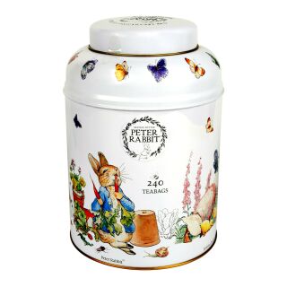 New English Teas - English Breakfast Tea 4 x 240 Tea Bags - Beatrix Potter Tin