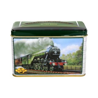 New English Teas - English Breakfast Tea 16 x 40 Tea Bags - Flying Scotsman Tin