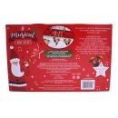 Christmas Time - 12 x 8 Family Game Crackers - Red & White - Musical Whistle