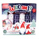 Christmas Time - 12 x 6 Family Game Crackers  -  Blue...