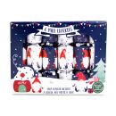 12 x 6 Mini Christmas Cracker -  Gonk - with sticker and...