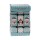 9 Mini Squared Christmas Cracker - Blue & White - Snowman & Penguin