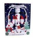 12 x 10 Family Eco Christmas Crackers - Blue & White - Gonk