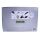 Harvey & Mason - 8 Premium Christmas Crackers - Silver & White - Snowflake