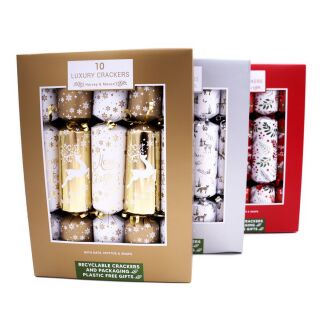 Harvey & Mason - 10 Large Luxury Christmas Cracker - Mixed Case - 3 Designs #3