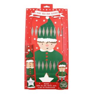 Make your Own Christmas Cracker 12 x 6 Pack - Elf