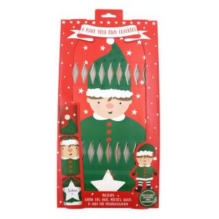 Make your Own Christmas Cracker 12 x 6 Pack - Elf