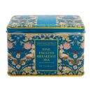 New English Teas - English Breakfast Tea 40 Tea Bags - The Song Thrush & Berries -Teal