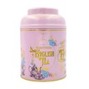 New English Teas - English Breakfast Tea 4 x 240 Tea Bags - Vintage Victorian Tin - Light Pink