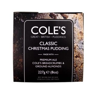 Cole's Classic Christmas Pudding 12 x 227g
