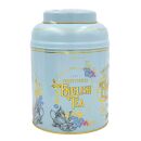 New English Teas - English Breakfast Tea 4 x 240 Tea Bags - Vintage Victorian Tin - Light Blue
