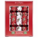 Green Christmas - 12 x 10 Family Eco Christmas Crackers -...