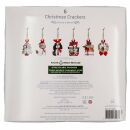 Harvey & Mason - 6 x 6 Christmas Crackers - White -...