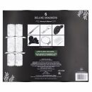 Harvey & Mason - 6 x 6 Large Deluxe Christmas Cracker  - White - Winter Glitter